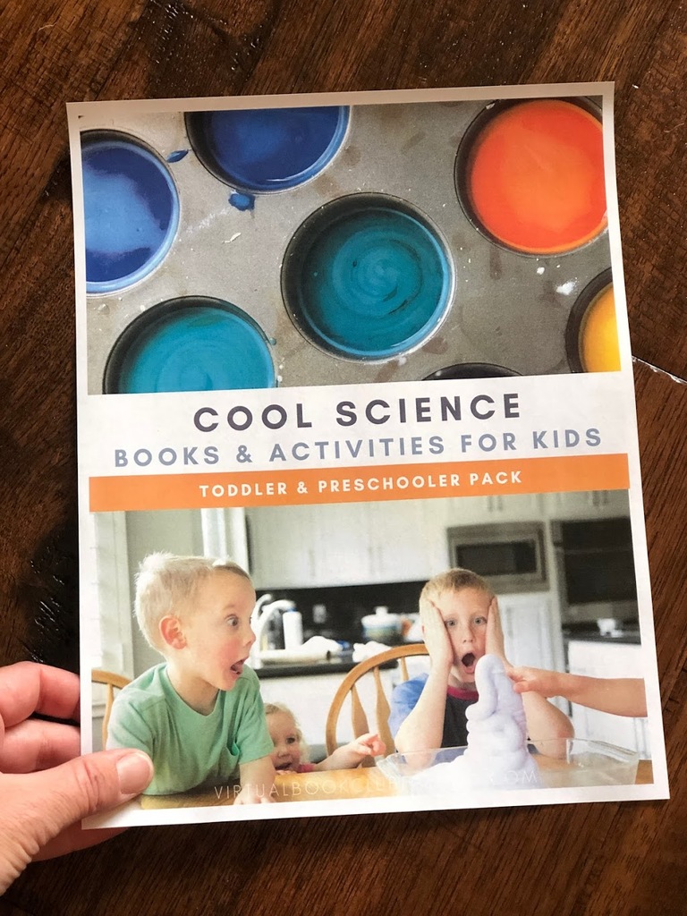 science week activity pack from 2 - 10 year olds